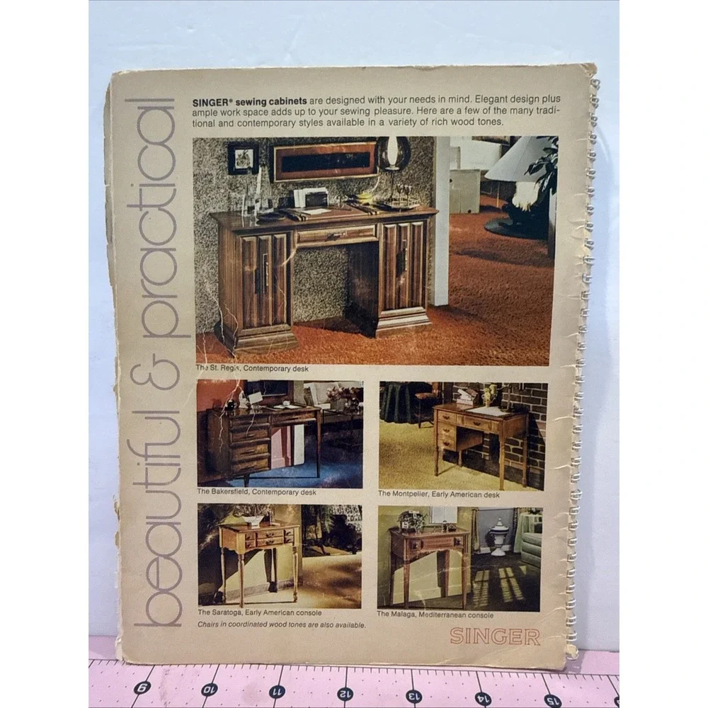 Singer Futura‎ Model 900 Sewing Machine Instructions Manual FULL COLOR